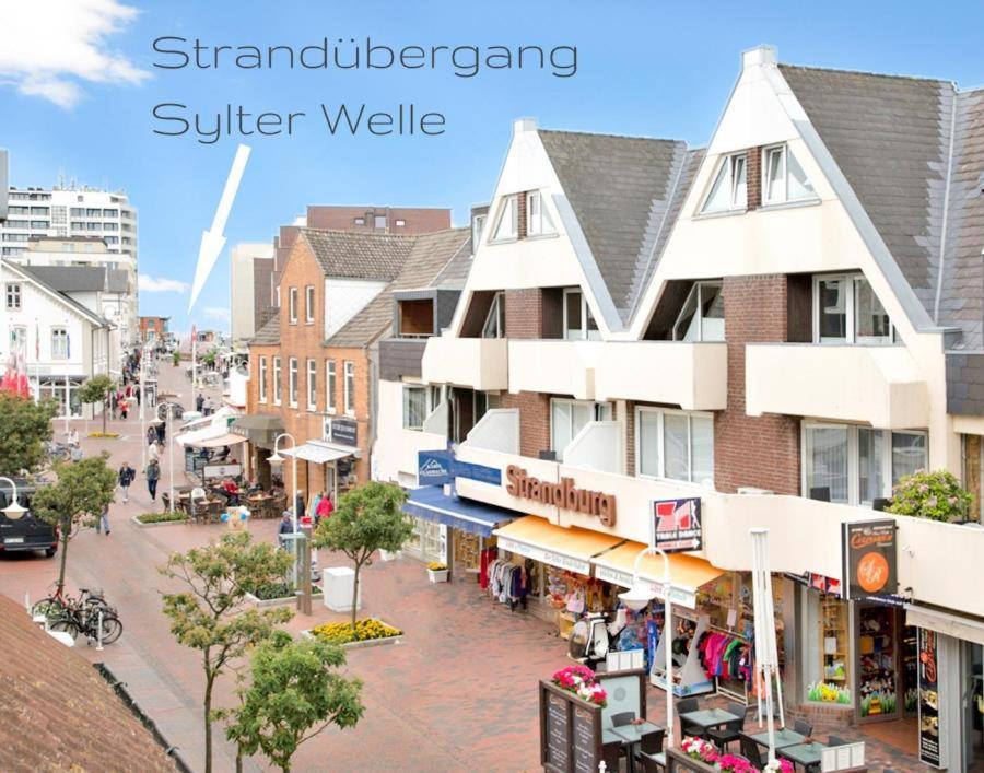 Erleben Sie Ihren Urlaub Im Zentral Gelegenen Apartmenthaus Strandburg Im Herzen Von Westerland 1 Exterior foto